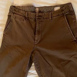Gap Brown Khakis 36x36 Slim
